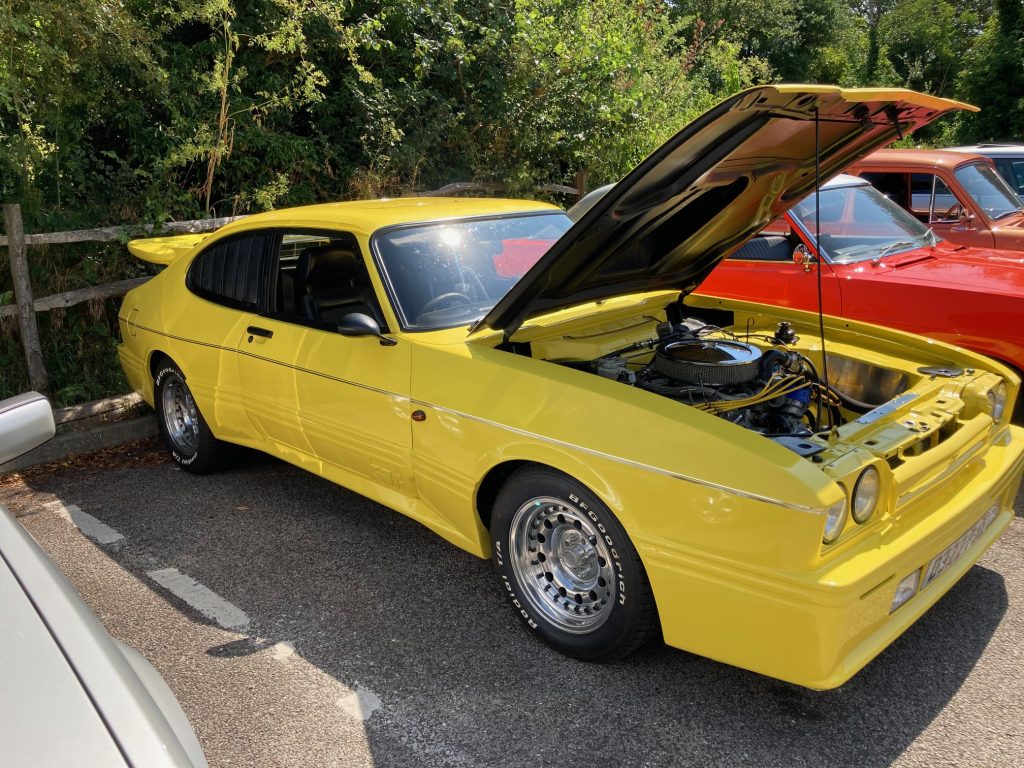 Modified Ford Capri - 3.5 V8 with XX Pac Body.