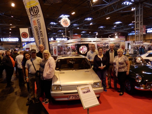 LDMGOC on the MGOC stand at the NEC in 201